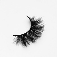 Faux cils en vison 3D volumineux 20mm 25mm, 100% vison véritable, vente en gros, bande complète, fournisseur