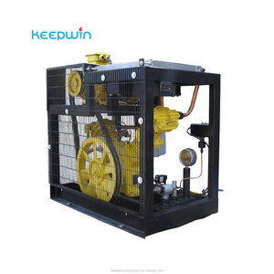 เครื่องอัดอากาศลูกสูบปราศจากน้ำมัน0.8m แรงดันสูงปานกลาง WW-0.8/30 30bar 18.5KW 3/นาที25HP - Product Image 5