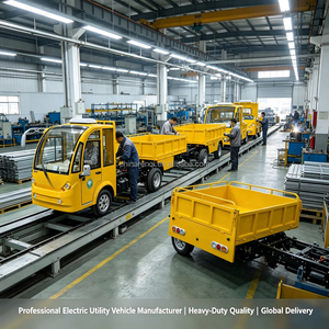 Carro de golf eléctrico utilitario de 2 plazas estilo pickup <span class=keywords><strong>con</strong></span> plataforma de carga de 2m, motor de CA de 72V 100Ah 4KW, carro <span class=keywords><strong>volquete</strong></span>, coche de patrulla, 40km/h - Product Image 3