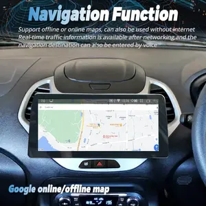 Unidad Principal Multimedia Carplay, Pantalla de Radio para Automóvil de 12.3 Pulgadas, Reproductor de Video Android 13, Estéreo 2Din para <span class=keywords><strong>Ford</strong></span> FIGO, para <span class=keywords><strong>Ford</strong></span> <span class=keywords><strong>KA</strong></span> 2015-<span class=keywords><strong>2020</strong></span> - Product Image 6