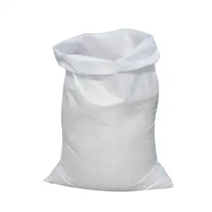 Un mısır ambalaj torbaları için özelleştirilebilir PP dokuma çanta beyaz kum pirinç çuvalı çuval