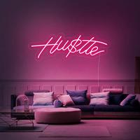 Enseigne néon personnalisée avec bandes LED pour les entreprises automobiles, les hôpitaux et les parcs - Conception personnalisée pour les boutiques et les studios, 22 couleurs, montage mural