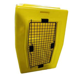 Maison pour chien en plastique personnalisée d'usine OEM ODM, robuste et écologique, taille et logo personnalisables pour l'extérieur - Product Image 2