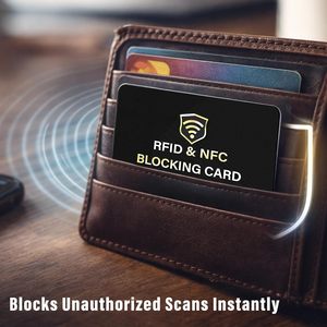 Carte anti-RFID, une carte protège toute la bourse, protecteur de cartes bancaires NFC, de cartes de crédit et de cartes d'identité, bloqueur de cartes ATM - Product Image 5