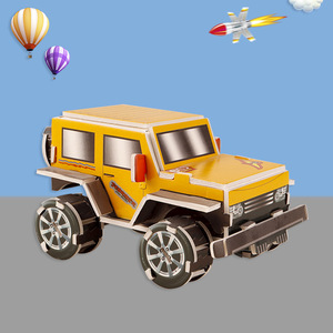 Rompecabezas estéreo 3D, juguete para niños, modelo de ensamblaje DIY, aprendizaje temprano educativo, regalo creativo para niños - Product Image 4
