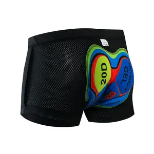 Shorts acolchoados para ciclismo, calças masculinas para bicicleta, suporte personalizado em poliéster xxxl unissex, 1 peça