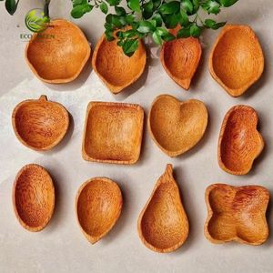 Top new <b>Plate</b> Dish Coconut dish Vietnam Wood Party Party Dishes & <b>Plates</b> Polished Animal Eco-Friendly - Product Image 1