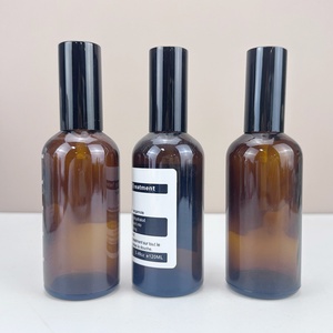 Wholesale 30ml Amber Matte Black Frosted Essential Oil <b>Bottle</b> Glass <b>Dropper</b> <b>Bottle</b> with Golden Cap Paper Tube Packaging - Product Image 2