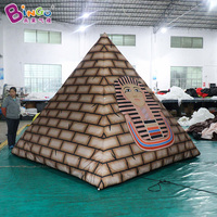 Pyramide gonflable personnalisée, statue égyptienne gonflable, sculpture de dessin animé, modèle de Sphinx gonflable pour la publicité artistique