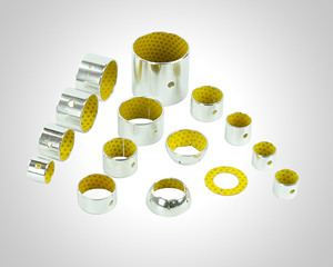 PCMW 4020 E Manguito de empuje de las arandelas 1474065 DX 105292 1454001 Kits de reparación Boige EGW E50 Placas POM Bujes de manguito deslizante - Product Image 5