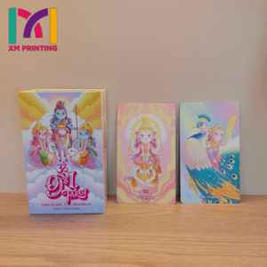 优质泰国风格塔罗牌，带粉色边框的卡片和高品质印刷 - Product Image 1