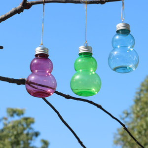 2025 hot-bán 300ml nhựa dùng một lần nước giải khát nước trái cây chai bầu hình bầu dục bao bì cho trà sản xuất Hot bán sản phẩm - Product Image 5