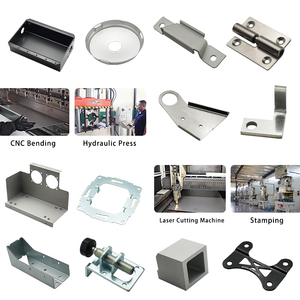 Kim loại cắt laser hàn các bộ phận dập dịch vụ tấm nhôm bộ phận kim loại - Product Image 1