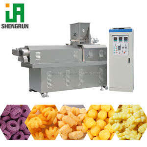 Linea di Produzione Completamente Automatica per Snack Soffiati a Doppio Colore, Estrusore e Miscelatore per Prodotti Cerealicoli e Bastoncini di Mais - Product Image 1
