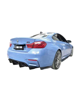 Nouveau pour BMW M3 M4 F80 F82 F83 pare-chocs arrière et ensemble de diffuseur en Fiber de carbone Style PSM boulonné personnalisé