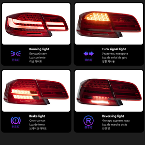 Luz Trasera LED de Actualización Retrofit 6000K 6000 Lúmenes para Serie 3 E92 2006-2012 M3 325i 330i Transparente Nueva - Product Image 2