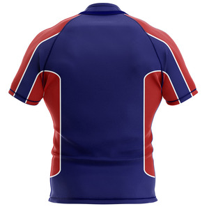 Jersey de Rugby Unisex de Último Diseño Hecho en Pakistán con Características Antibacterianas, Transpirables y de Secado Rápido, Nombre del Equipo Personalizado - Product Image 2