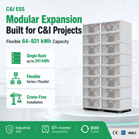 Аккумуляторный блок CFE-XH 314 64кВтч 112кВтч 241кВтч для коммерческого и промышленного использования, 314Ач LiFePO4, модульный, штабелируемый, для автономных и сетевых систем, 8000 циклов
