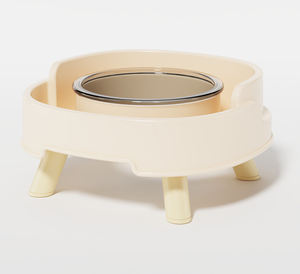 Novo estilo pé alto vazamento prova Pet Products Food Water Designer Cat Bowl Cat Alimentador Tigelas - Product Image 2