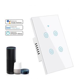 X329 -1 <b>Smart</b> Switch Manufacturer Us Standard 2 Gang <b>Smart</b> Wifi Light Switch App Remote Control <b>Smart</b> Wifi Light Switch - Product Image 4