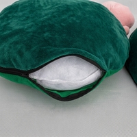 Lit pour animaux de compagnie en forme de sapin de Noël avec coussin amovible, tente semi-fermée en tissu chaud pour l'hiver, pour chiens et chats, idéal pour les fêtes en intérieur