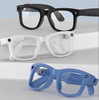 Nouvelles lunettes intelligentes S2 AI avec caméra HD 8MP, prise de photos, enregistrement vidéo, diffusion en direct en temps réel, lunettes intelligentes portables