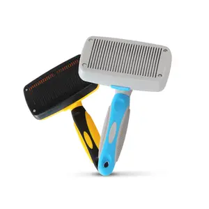 Wholesale Custom Logo Pet Dog Deshedding Brush Tool Dog Brush for shedding Pet Grooming Comb