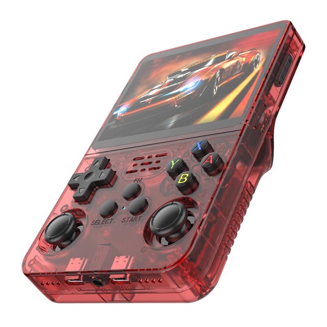128G Open Source R36S Video Game Console Linux System 3.5 Inch IPS Screen Orange Portable Pocket Video Player 64GG Best Games