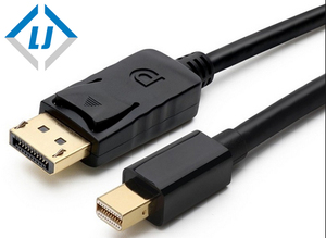 Câble <span class=keywords><strong>DisplayPort</strong></span> vers Mini <span class=keywords><strong>DisplayPort</strong></span> plaqué or 24 carats en PVC + cuivre pur 4K 60HZ - Product Image 2
