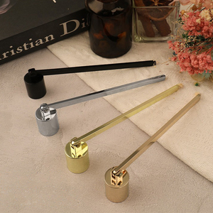 थोक कस्टम लोगो धातु लोहे मोमबत्ती स्नैफर सेट मोमबत्ती बुझाने उपकरण किट विक ट्रिमर - Product Image 4