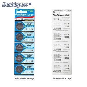 Li-Mn 3V 비 충전식 코인 버튼 셀 리튬 이온 배터리 Cr1220 Cr1616 CR2032 CR2025 Cr2450 버튼 리튬 배터리 - Product Image 6