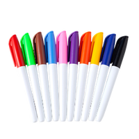 Marqueur permanent Fabricant Personnalisé BAS quantité minimale de commande Pas Cher Noir Sharpie Pointe Fine