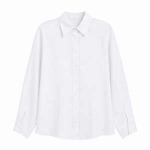 <span class=keywords><strong>Camicia</strong></span> in <span class=keywords><strong>Lino</strong></span> da <span class=keywords><strong>Donna</strong></span> all'Ingrosso, con Bottoni, Maniche Lunghe, Vestibilità Ampia e Comoda, Stile Casual da Ufficio, Top Blusa in <span class=keywords><strong>Lino</strong></span> da <span class=keywords><strong>Donna</strong></span> - Product Image 4
