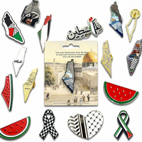 Broche personnalisée en métal plaqué or avec émail, motif drapeau, épingles de carte gratuites, thème Paix, objet de collection artistique