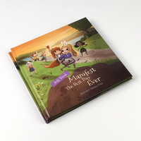 Impression personnalisée de livres pour enfants avec couverture rigide et illustrations en couleur pour livres d'histoires éducatifs pour enfants