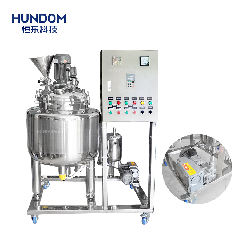 Vacuum Emulsifying Mixer Shampoo Making Machine