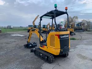 Produit très vendu 9018F Mini pelleteuse sur chenilles Poids de 1,9 tonne Contrôlée par PLC Haute efficacité en promotion - Product Image 2