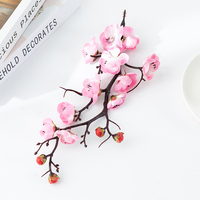Blume Chinese Wind Garden Home Plant Großhandel Künstliche Single Plum Blossom Party Atmosphäre Dekoration