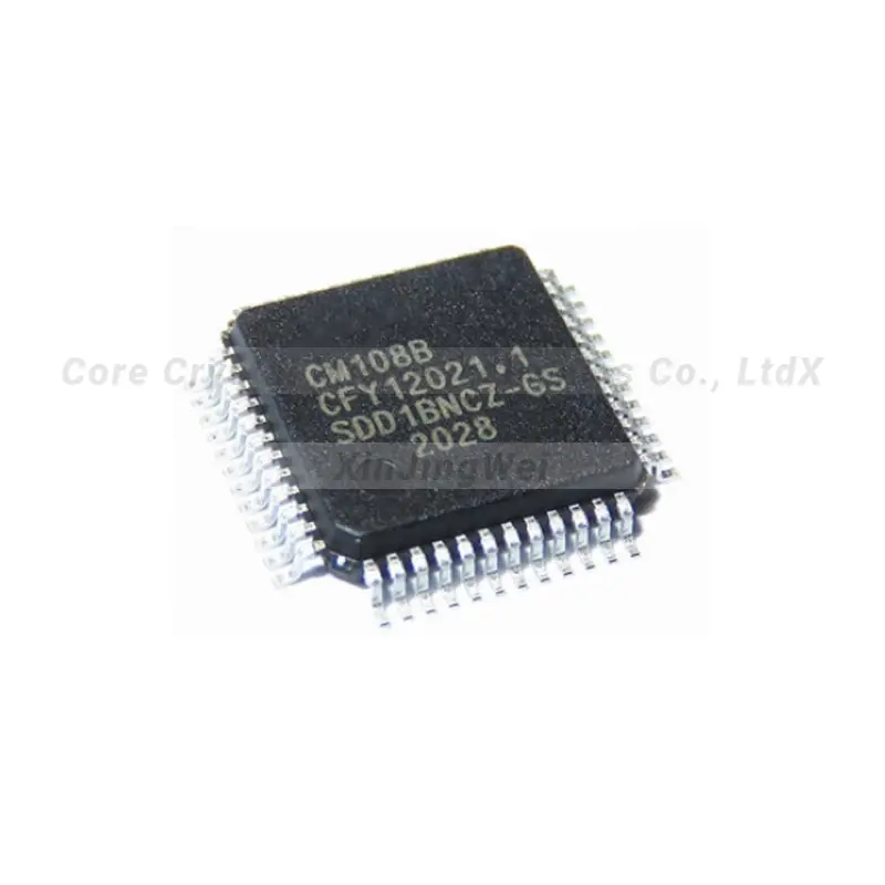 CM108 QFP48 Audio-Decodierung USB-Soundkarten-Chip elektronische Komponenten mit einem einzelnen IC-Chip neuer Original bestand