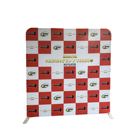 Support de toile de fond publicitaire en tissu tendu de 10 pieds pour salons professionnels et photographie, vente en gros