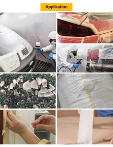 Yalanpack màu trong nhà tự dính đóng gói Băng Trung Quốc nhà sản xuất giấy Crepe masking <span class=keywords><strong>tape</strong></span> - Product Image 3