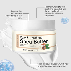 Crème Visage au Beurre de Karité Réparation <span class=keywords><strong>Intense</strong></span> Peaux Sèches Anti-Âge Anti-Rides Hydratante Soin Visage Marque Blanche OEM - Product Image 3