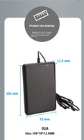 Smart NFC kartu 125Khz EM 13.56Mhz, pembaca kartu USB RFID sistem kontrol akses pembaca kartu USB