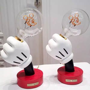 Lámparas LED Retro de Dibujos Animados AB, Artesanía de Resina, Decoración para Sala de Estar, Lámpara de <span class=keywords><strong>Mesa</strong></span> Pequeña, Luz Ambiental, Adornos, Regalos - Product Image 1