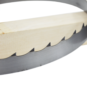 Lame de scie à ruban à dents horizontales trempées à haute efficacité pour la coupe du bois - Product Image 2