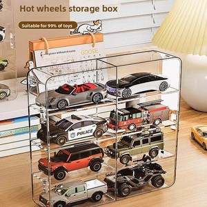 Caja de Almacenamiento y Soporte de Exhibición Transparente para Modelos de Autos de Aleación <span class=keywords><strong>TOMICA</strong></span> 1:64, Juguete para Niños - Product Image 1