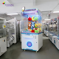 Distributeur automatique de peluches intelligent à monnayeur avec système de paiement sans espèces pour les entreprises
