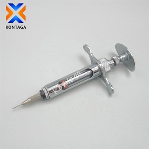 Siringa Veterinaria Continua da 2,5ml, Iniettore per Animali, Siringa per Vaccini per Tuberculosis Bovina per Allevamenti - Product Image 1