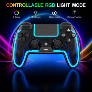 Nuovo Controller di Gioco Wireless per <span class=keywords><strong>PlayStation</strong></span> 5 con Doppia Vibrazione e Supporto Programmabile, Gamepad Wireless per PS5 - Product Image 6