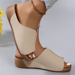 <span class=keywords><strong>Sandali</strong></span> <span class=keywords><strong>con</strong></span> Zeppa e Plateau da Donna 2025 Summer Tide, <span class=keywords><strong>con</strong></span> Suola Spessa e Chiusura Slip-On, per Primavera/Autunno - Product Image 5